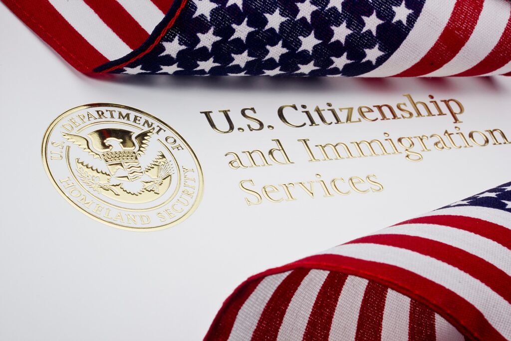 U.S. Department of Homeland Security Logo | Family Visa Services | U.S. Immigration Law Counsel